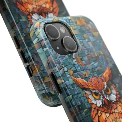 Phone Case - Stained Glass Owl Design - Image 6