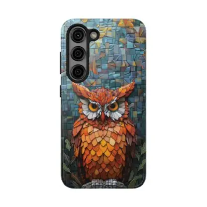 Phone Case - Stained Glass Owl Design - Image 5