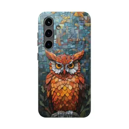 Phone Case - Stained Glass Owl Design - Image 4