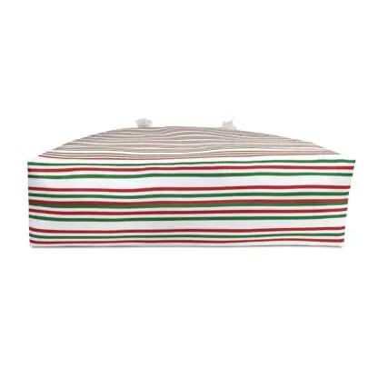 Christmas Stripes Weekender Bag - Image 4